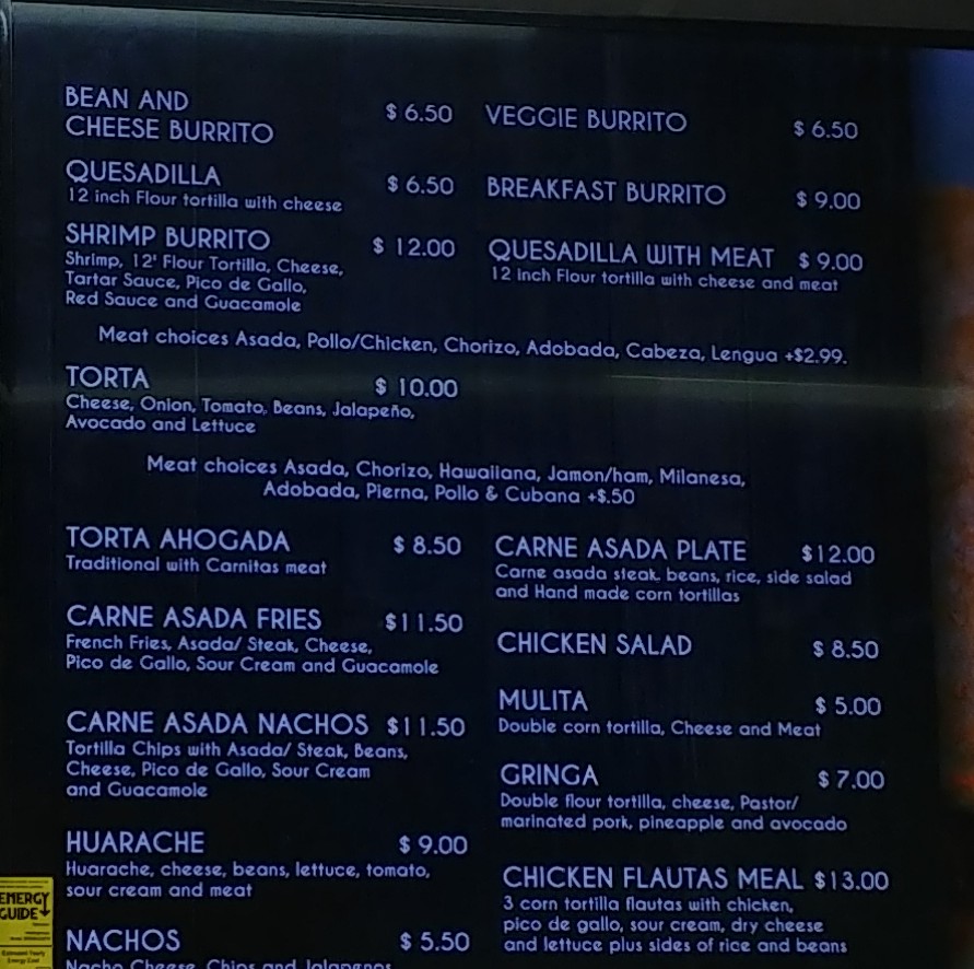 Tacos & Miches Fremont Menu - Image 4