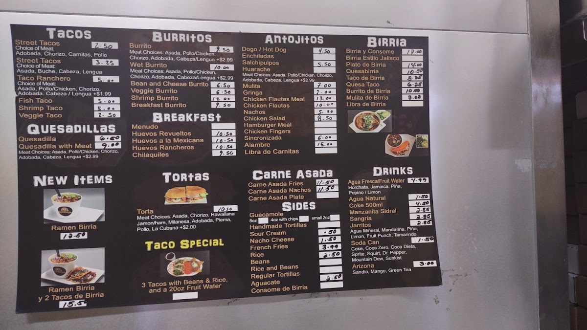 Tacos & Miches Fremont Menu - Image 5